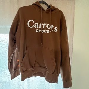 Carrots x Crocs Collab Brown Hoodie